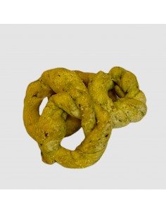 taralli con friarielli napoletani del tarallificio Tonino a Secondigliano