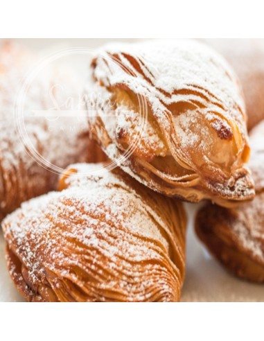 Sfogliatelle napoletane ricce di pasticceria Mosè