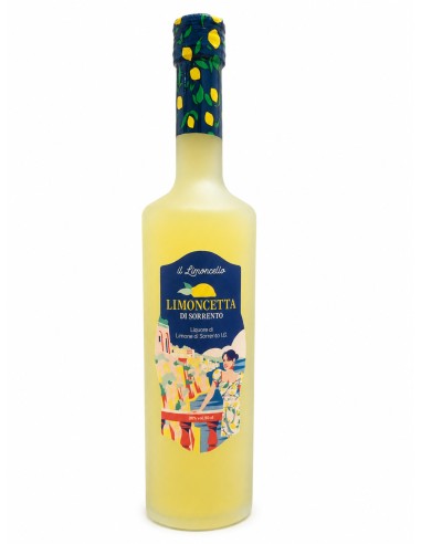 Limoncello artigianale con i limoni di Sorrento
