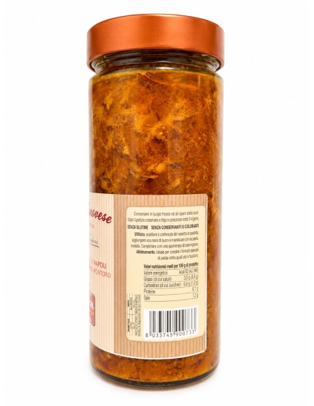 La Genovese di Casa Barbato con Cipolla Ramata di Montoro 580g