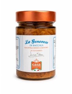 La Genovese di Baccalà con Cipolla Ramata di Montoro 314g