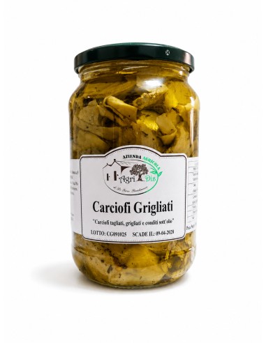 Carciofi Grigliati Agri Dis 530g
