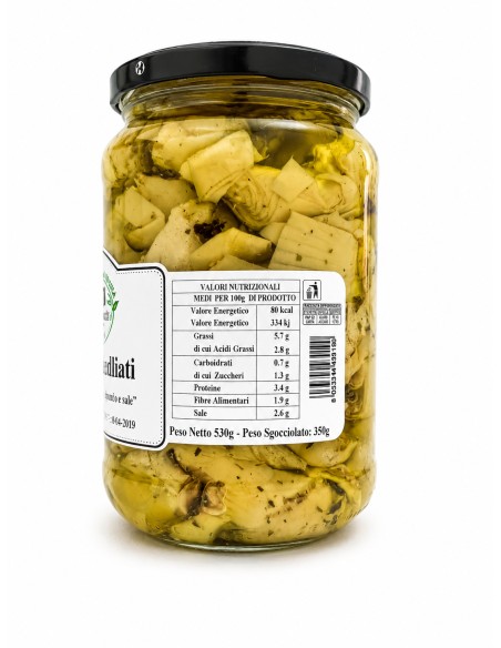 Carciofi Grigliati Agri Dis 530g