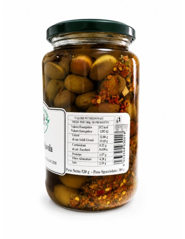 Olive alla Diavola Agri Dis 520g