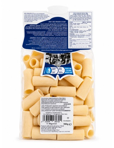 Il Vecchio Pastificio di Gragnano Rigatoni 500g