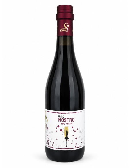 Vino nostro rosso frizzante 750 ml