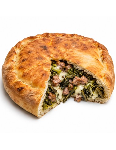 Pizza con salsiccia e friarielli artigianale kg...