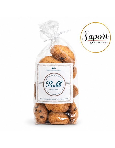 Sapori Campani - L'Eccellenza della panificazione Artigianale - Biscotti con Mandorle 400 g