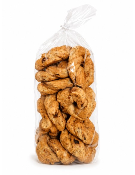 Sapori Campani - L'Eccellenza della panificazione Artigianale - Taralli Sugna e Pepe 500g