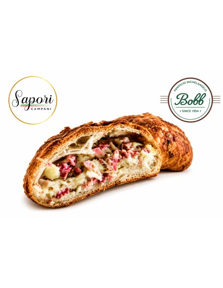 Sapori Campani - L'Eccellenza della panificazione  Artigianale - Casatiello lungo 1,2 kg a 1,5 kg
