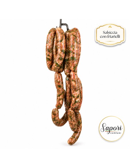 Degustazione Sapori Campani - un Viaggio nei Sapori Autentici Della Nostra Macelleria - Salsiccia con Friarielli 1 kg