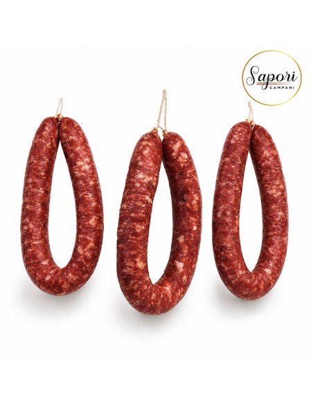 Degustazione Sapori Campani - Un Viaggio nei Sapori Autentici della Nostra Macelleria - Salsiccia Stagionata 400g
