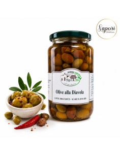 La Dispensa di Sapori Campani - Olive alla Diavola 520g