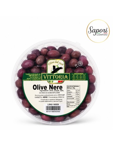La Dispensa di Sapori Campani - Olive Nere 1 kg