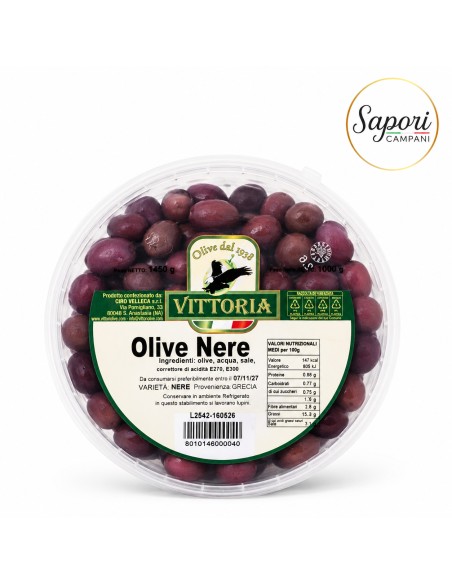 La Dispensa di Sapori Campani - Olive Nere 1 kg
