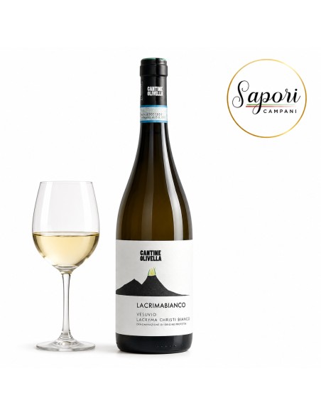 La Cantina di Sapori Campani - Vini Liquori e Distillati d'eccellenza - Lacryma Christi Bianco D.O.P 750 ml