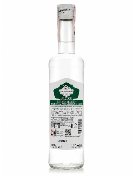 La Cantina di Sapori Campani - Vini Liquori e Distillati d'eccellenza Alcool Etilico 500 ml