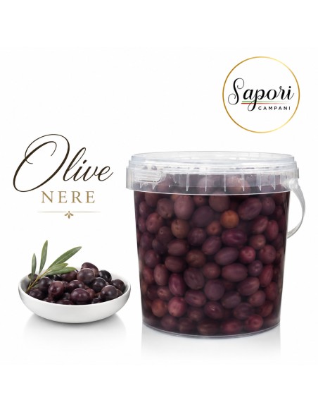 La Dispensa di Sapori Campani - Olive Nere 1 kg