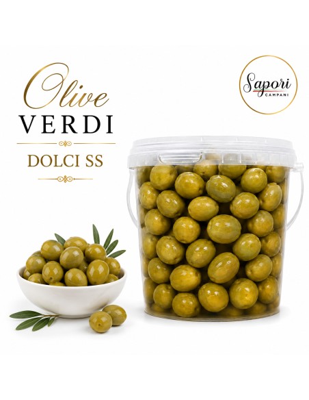La Dispensa di Sapori Campani - Olive Verdi 1 kg