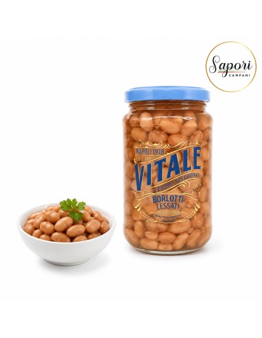 Fagioli Borlotti Lessati – Confezione 12 Pezzi