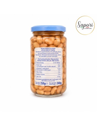 Fagioli Borlotti Lessati – Confezione 12 Pezzi
