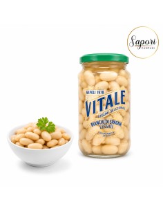 Fagioli Bianchi di Spagna Lessati – 12 Pezzi
