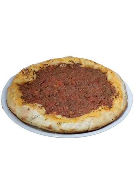 Pizza marinara precotta dind 'o rutiell