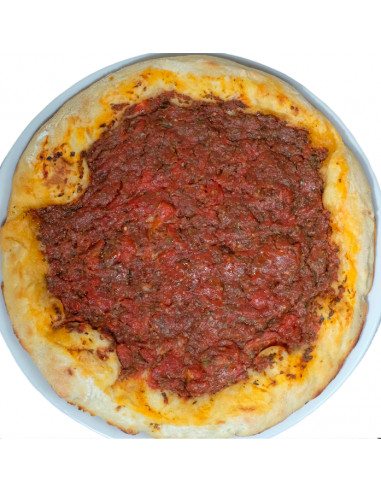 Pizza marinara precotta dind 'o rutiell