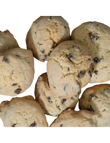 Biscotti con Gocce di Cioccolato Artigianali 500 g