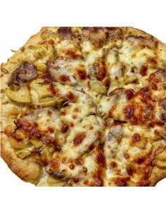 Pizza con porchetta del Bobb nel ruoto