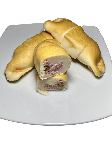 Cornetti di Formaggio Farciti Prosciutto e Olive - 5 Pezzi