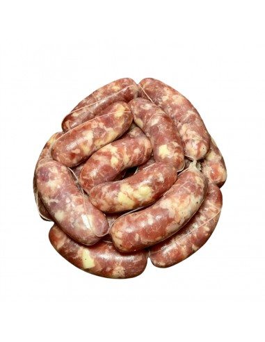 Salsiccia fresca paesana con provola di Agerola
