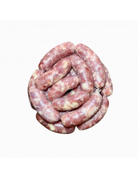 Salsiccia fresca paesana con provola di Agerola