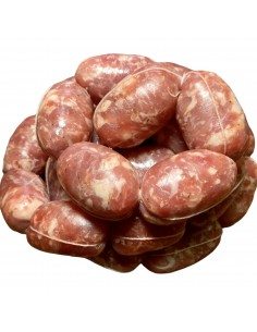 Salsicciotti freschi di maiale con provola di Agerola, tagliata a punta di coltello 2